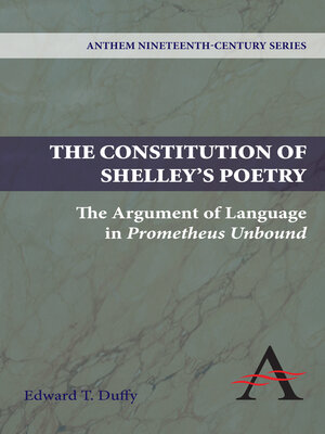 cover image of The Constitution of Shelley's Poetry